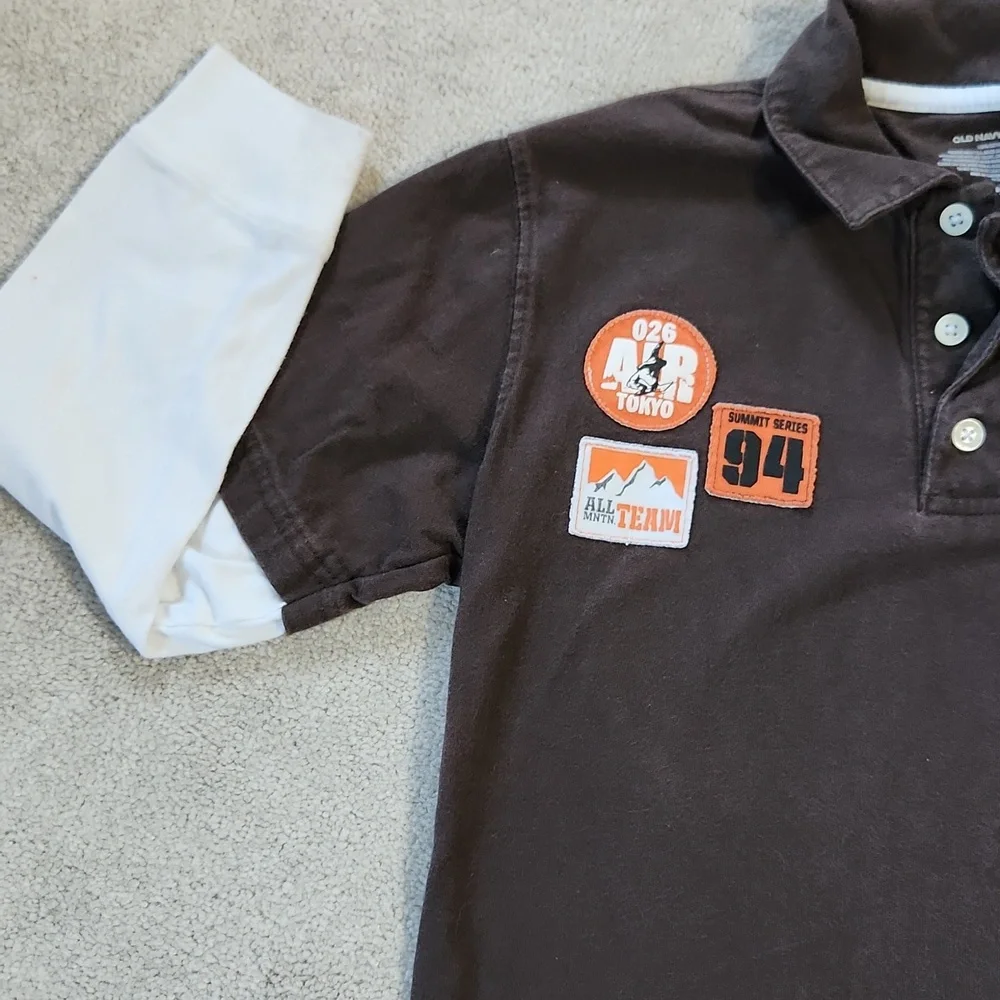 Vintage Old Navy Boys Rugby Medium